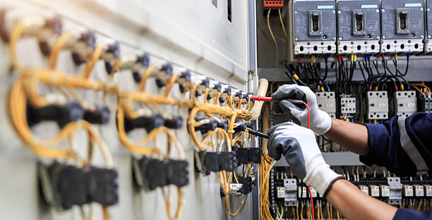 Professional Electrician technician working in Westlake, TX